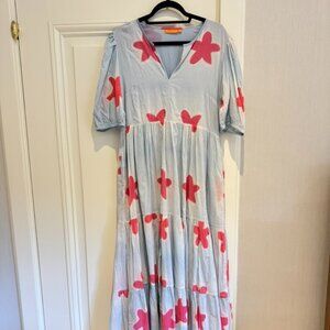 Oliphant maxi dress - 100% cotton - size Small